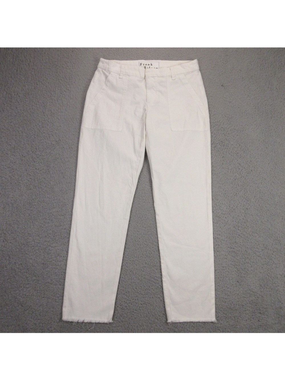 Frank & Eileen Blackrock Utility Pant size 4 Italian Peached Twill . EUC - Picture 3 of 6